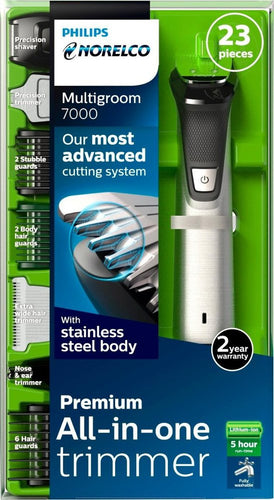 Philips Norelco - Multigroom 7000 Trimmer - Silver