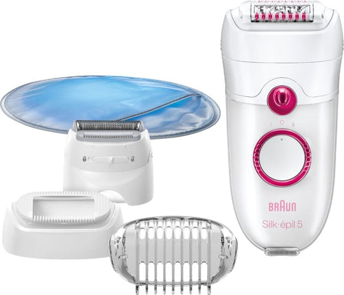 Braun - Silk-épil 5 Epilator - White & Pink